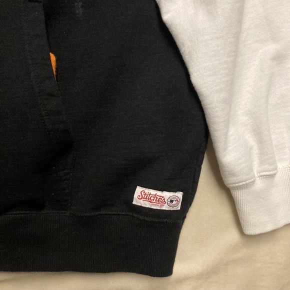 San Francisco Giants Hoodie Men's XXL Black MLB Baseball Stitches Full Zip Heavy - Picture 5 of 9